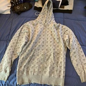 Famous Stars and Straps zippered hoodie